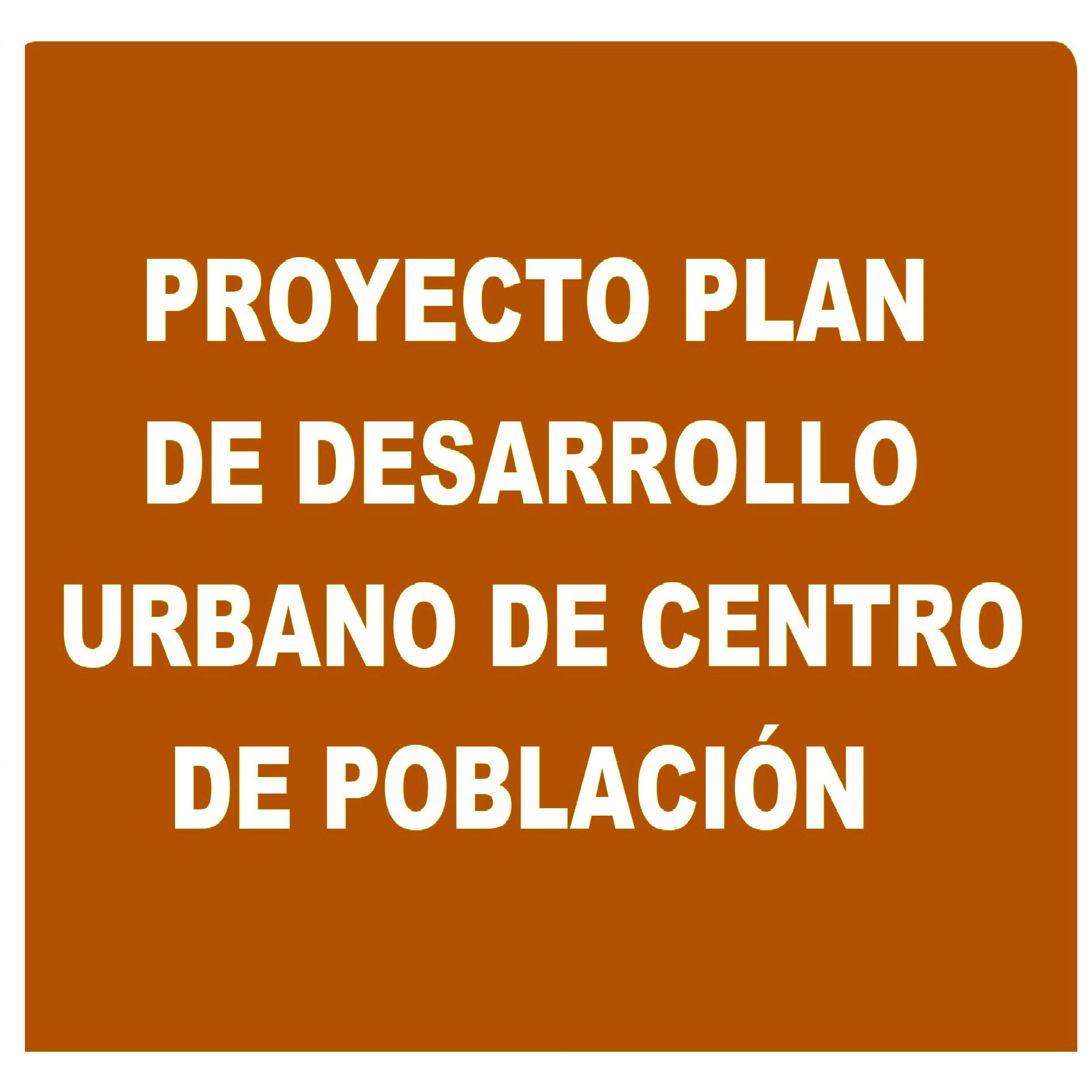 Plan de Desarrollo Urbano